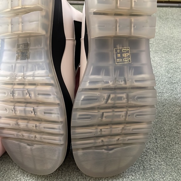 White Platform Spring Chelsea Boots - Vegan Leather NEVER Worn! - Picture 5 of 5